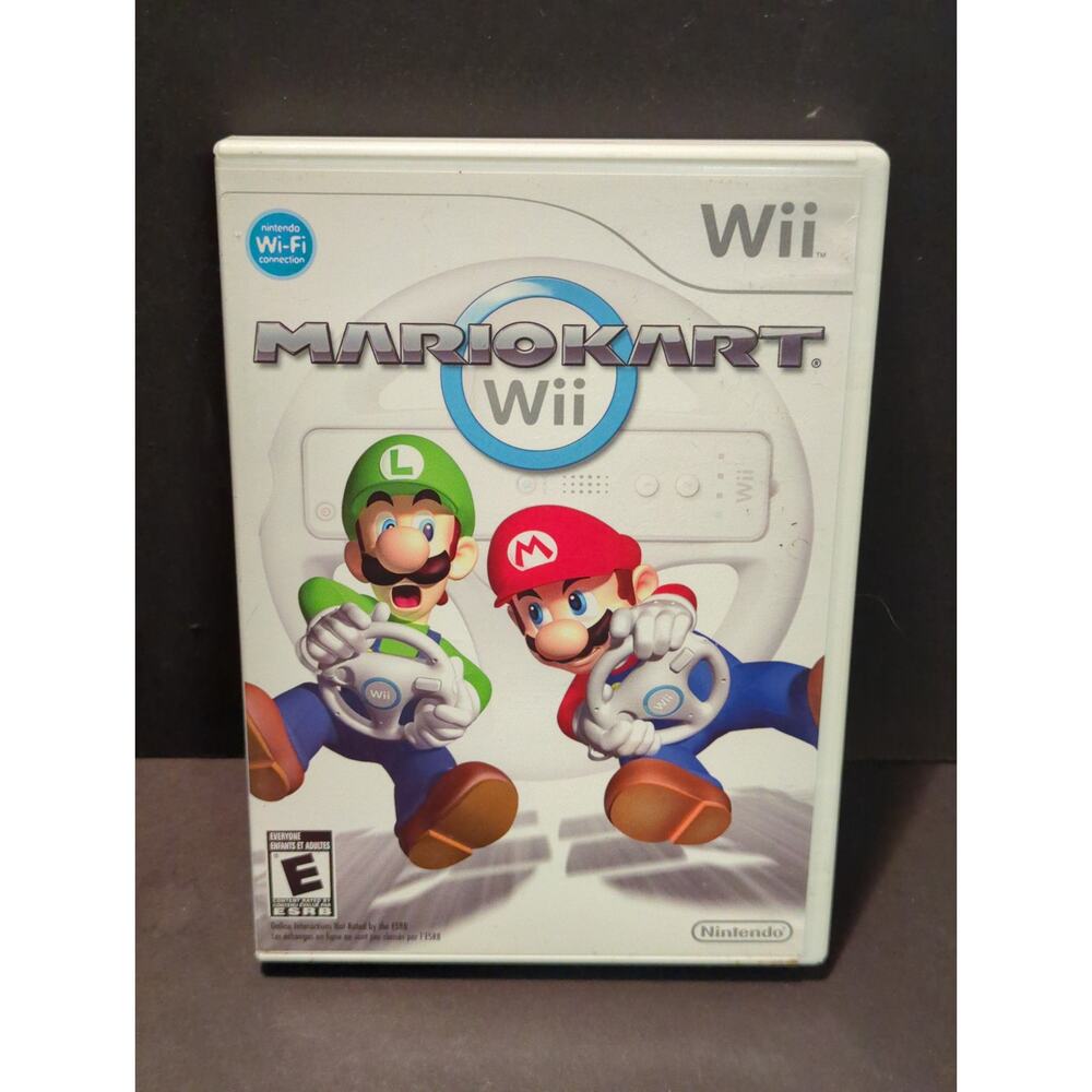 Mario Kart Wii (Nintendo Wii 2008) Complete w/ Manual PLUS EXTRA Mario Kart game